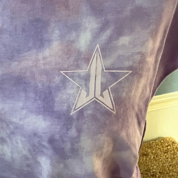 ⭐️SUMMER SALE⭐️ JEFFREE STAR Purple Tie Dye Tank Top Shirt - Size 2XL New in Pkg - Picture 10 of 10